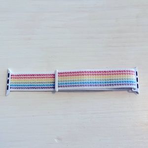 NWOT 🌈 Rainbow Apple Watch Strap (adjustable)